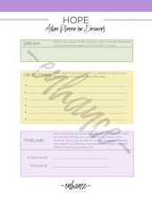 Load image into Gallery viewer, HOPE - Action Planner for Dreamers